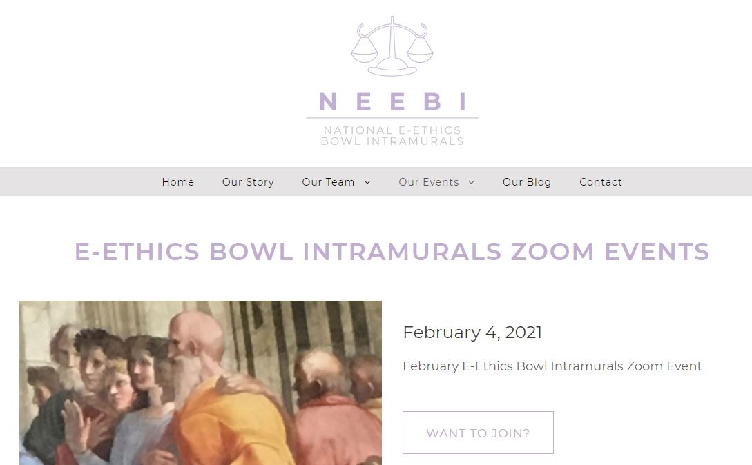 the National EEthics Bowl Intramurals