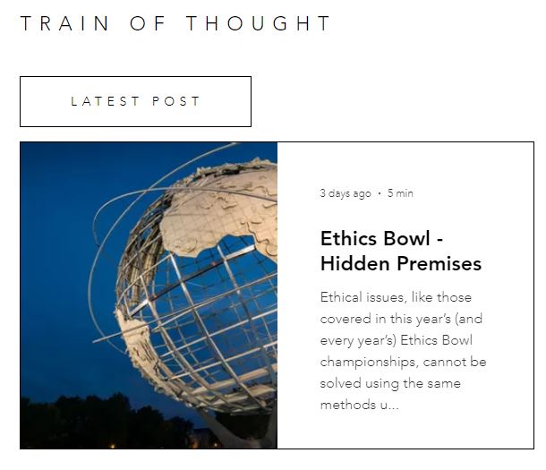 is the relationship between ethics and critical thinking